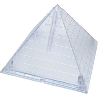 NT Cutter Klingenbehälter Pyramide iCD-400P transparent