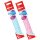 Kores Flachlineal 150 mm transparent zufällige Farbe (1 Stück)