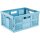 keeeper Profi-Klappbox "eco lea" 32 Liter sky blue