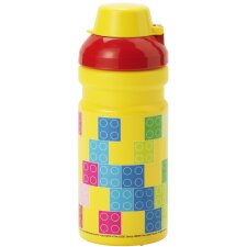 LEGO Trinkflasche BRICK PATTERN 390 ml gelb