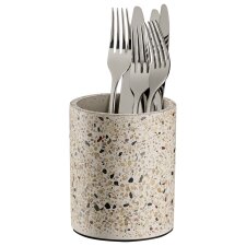 APS Besteckbehälter TERRAZZO Beton beige