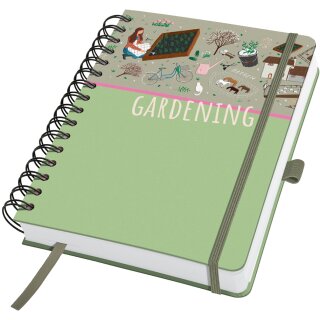 sigel Spiralbuch Jolie Inspire "Garden Love" DIN A5 168 x 215 mm 240 Seiten