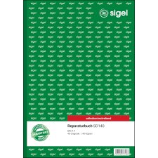 sigel Formularbuch "Reparaturbuch" A4 2 x 40...