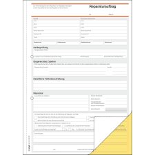sigel Formularbuch "Reparaturbuch" A4 2 x 40...