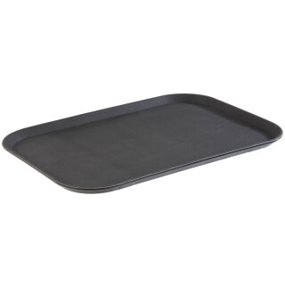 APS Serviertablett NOSLIDE 530 x 20 x 365 mm schwarz