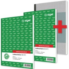 sigel Formularbuch "Lieferschein" 2 + 1 Aktion