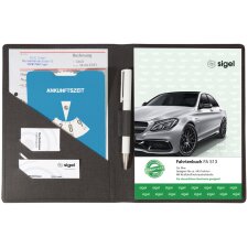 sigel Einband für Formularbuch DIN A5 PU anthrazit