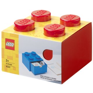 LEGO Schubladenbox DESK DRAWER 4 1 Schub rot