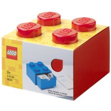 LEGO Schubladenbox DESK DRAWER 4 1 Schub rot