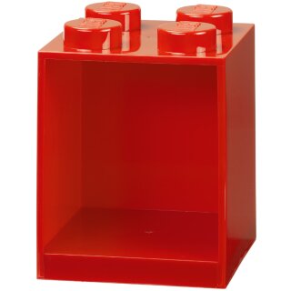 LEGO Bausteinregal BRICK SHELF 4 Breite: 159 mm weiß