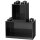 LEGO Bausteinregal-Set BRICK SHELF 2-teilig schwarz