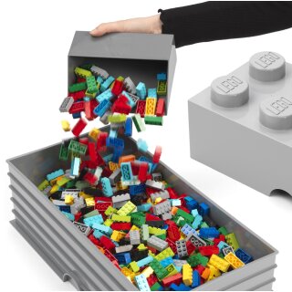 LEGO Schaufel-Set BRICK SCOOPER SET 2-teilig,schwarz & grau