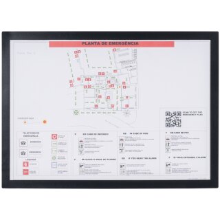 Bi-Office Magnetrahmen A3 schwarz