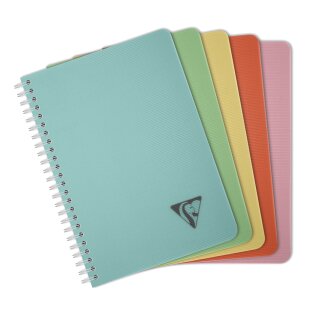 Clairefontaine Spiralbuch LINICOLOR DIN A5 lagunenblau