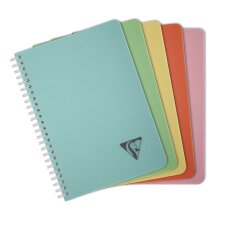Clairefontaine Spiralbuch LINICOLOR DIN A5 krapprot