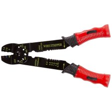 LogiLink Crimpzange mit Crimp-Sortiment schwarz / rot