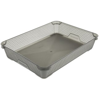 keeeper Stapelkörbchen "mirko" DIN A4 crystal-grey