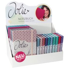sigel Notizbuch Jolie Flair Kunstleder liniert Display