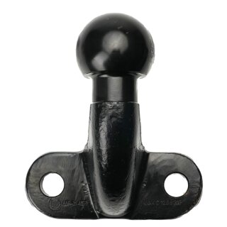 IWH Anhängerkupplungskugel Kugelkopf 50 mm schwarz