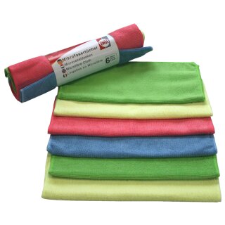 IWH Microfaser-Allzwecktücher 6er Pack