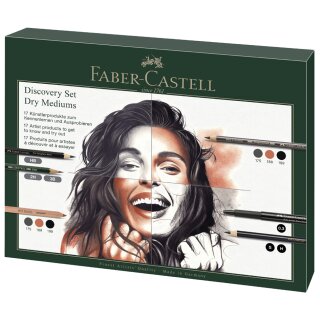 FABER-CASTELL Künstler-Set Discovery 17-teilig