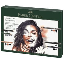 FABER-CASTELL Künstler-Set Discovery 17-teilig