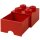 LEGO Schubladenbox STORAGE BRICK DRAWER 4 1 Schub rot