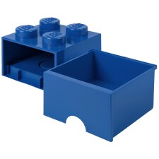 LEGO Schubladenbox STORAGE BRICK DRAWER 4 1 Schub blau