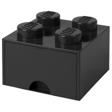 LEGO Schubladenbox STORAGE BRICK DRAWER 4 1 Schub schwarz
