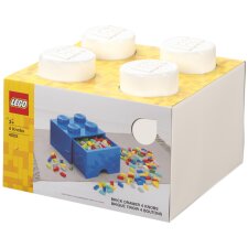 LEGO Schubladenbox STORAGE BRICK DRAWER 4 1 Schub weiß