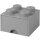 LEGO Schubladenbox STORAGE BRICK DRAWER 4 1 Schub grau