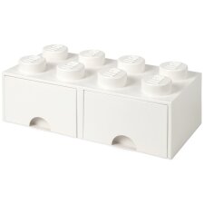 LEGO Schubladenbox STORAGE BRICK DRAWER 8 2 Schübe...