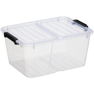 plast team Aufbewahrungsbox HOME BOX FLEX 15 Liter transparent