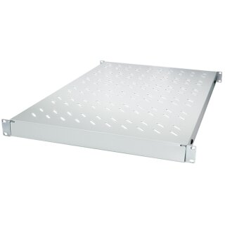 LogiLink 19" Fachboden 1 HE verstellbar (T)1.000 mm grau
