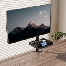 LogiLink Organizer zur Mastbefestigung schwarz