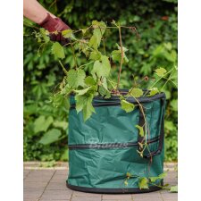 Bradas Gartensack POP UP 120 Liter dunkelgrün