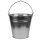 Bradas Zinkeimer 5 Liter silber