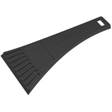 Bradas Eiskratzer grau Länge: 180 mm