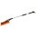 Bradas Teleskop-Eiskratzer mit Schneebesen 890 - 1.170 mm schwarz/orange