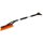 Bradas Teleskop-Eiskratzer mit Schneebesen 890 - 1.170 mm schwarz/orange
