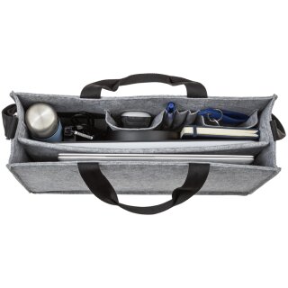 sigel Business-Filztasche Desk Sharing Bag Classic L grau