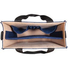 sigel Business-Filztasche Desk Sharing Bag Bicolor M braun