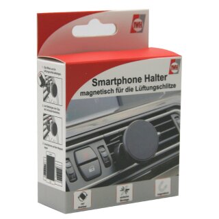 IWH Smartphone-KFZ-Halter "Magnet" schwarz