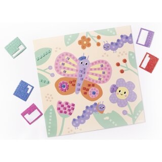 folia Moosgummi-Mosaik "BUTTERFLY" 301 Teile