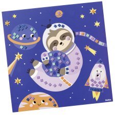 folia Moosgummi-Mosaik "SPACE SLOTH" 301 Teile