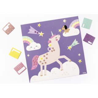 folia Moosgummi-Mosaik "UNICORN" 301 Teile