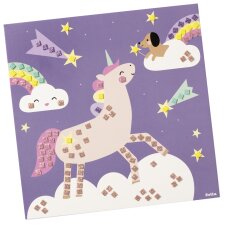 folia Moosgummi-Mosaik "UNICORN" 301 Teile