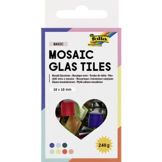 folia Mosaik-Glassteine BASIC 10 x 10 mm