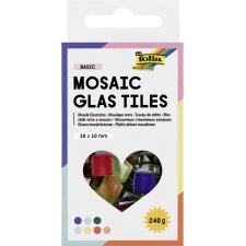 folia Mosaik-Glassteine BASIC 10 x 10 mm