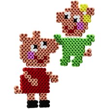 Hama Bügelperlen maxi + Stiftplatte "Peppa Wutz...